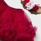 Falda Tul Con Diadema Rojo mayoral detalle